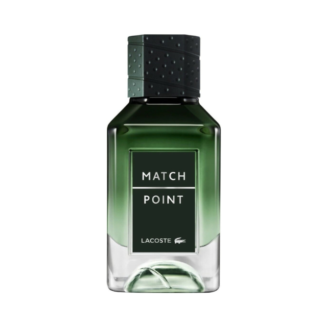 Elegant Lacoste Match Point Eau de Parfum 100ml Spray featuring a fresh and sporty fragrance