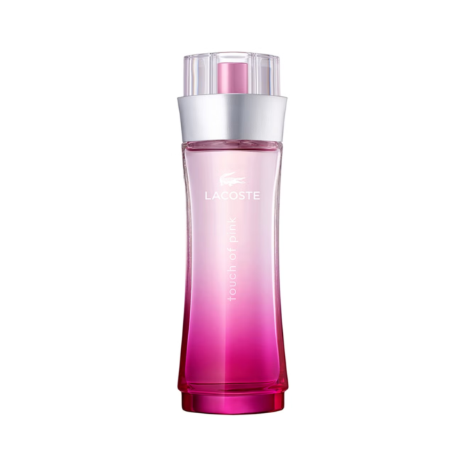 Lacoste Touch of Pink Eau de Toilette 50ml Spray - Women’s fruity floral fragrance with notes of blood orange