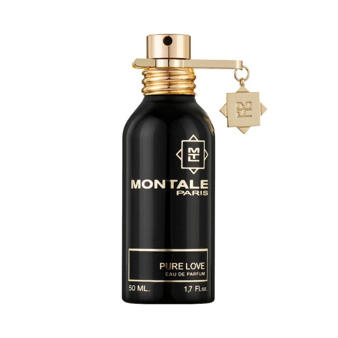 Montale Pure Love Eau de Parfum 50ml Spray - Elegant floral fragrance with notes of rose and raspberry. Perfect for daily wear or special occasions.