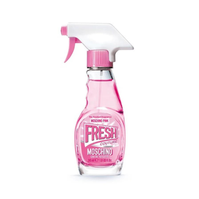 Moschino Fresh Couture Pink Eau de Toilette 30ml Spray - vibrant floral fragrance in stylish bottle