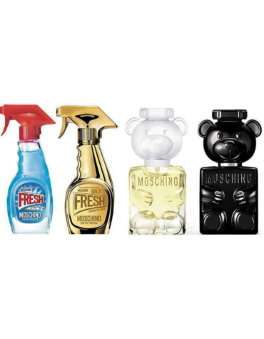 Buy Moschino Miniature Gift Set 5ml Fresh EDT + 5ml Fresh Gold EDP + 5ml Toy 2 EDP + 5ml Toy Boy EDP