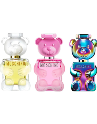 Shop Moschino Miniatures Gift Set 5ml Toy 2 Pearl EDP + 5ml Toy 2 Bubble Gum EDT + 5ml Toy 2 EDP