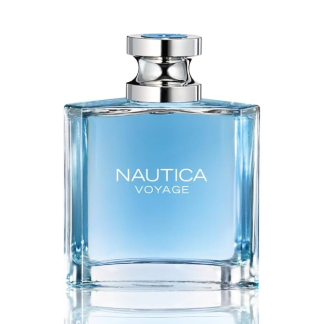 Nautica Voyage Eau de Toilette 100ml Spray: Fresh and adventurous men's fragrance with aquatic notes and a hint of apple