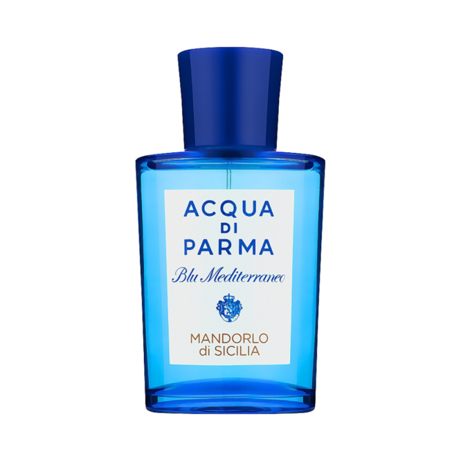 Image alt text: "Acqua di Parma Blu Mediterraneo Mandorlo di Sicilia Eau de Toilette 100ml Spray - Luxurious almond scent