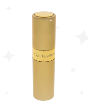 Twist & Spritz Refillable Atomiser Spray 8ml - Gold