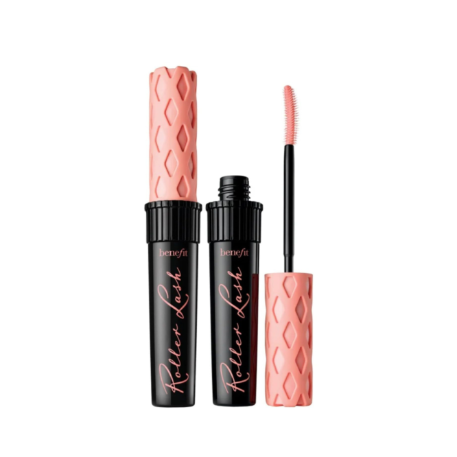 Benefit Ready To Roll Gift Set features 2x 8.5ml Roller Lash Mascaras