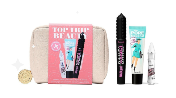 Benefit Top Trip Beauty Set – Primer 22ml + Brow gel 3g + Mascara 8.5g