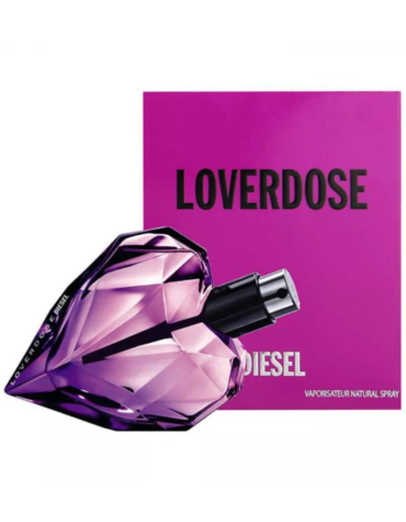 Diesel Loverdose Eau de Parfum 75ml Spray: A captivating fragrance for women embracing passion and allure in a sleek