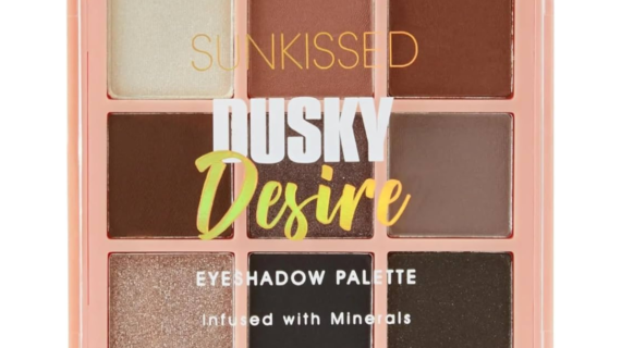 Explore the Sunkissed Dusky Desire Eyeshadow Palette featuring 9 stunning shades