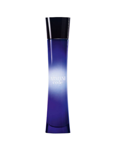 Elegant Giorgio Armani Code for Her Eau de Parfum 50ml Spray showcasing a sophisticated fragrance blend