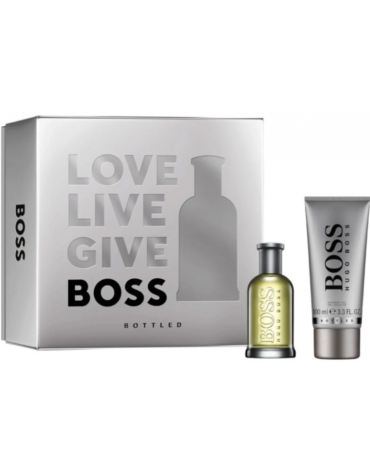 Gift set featuring Hugo Boss Boss Bottled 50ml EDT and 100ml shower gel