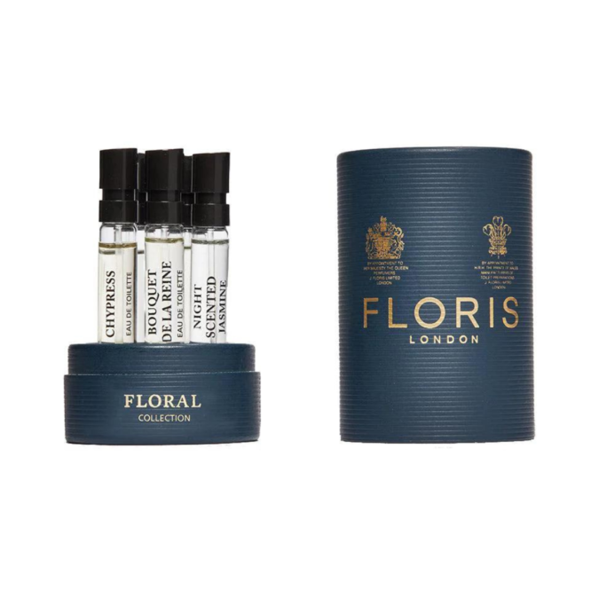 Floris London Floral Discovery Collection Gift Set: Luxurious 5-piece set featuring exquisite floral fragrances