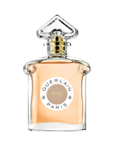 Elegant bottle of Guerlain Idylle Eau de Parfum