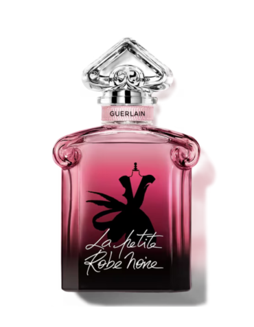 Luxury Guerlain La Petite Robe Noire Eau de Parfum Absolue 100ml Spray featuring a chic bottle design. Perfect for any refined fragrance collection.