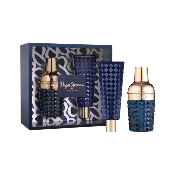 Pepe Jeans Celebrate For Him Gift Set featuring 100ml Eau de Parfum and 80ml Shower Gel