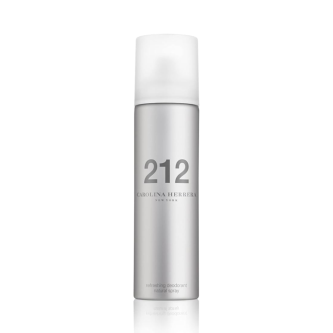 Carolina Herrera 212 Femme Refreshing Deodorant Spray 150ml - Luxurious scented deo spray for women featuring a fresh