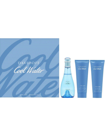 Gift set featuring Davidoff Cool Water Woman