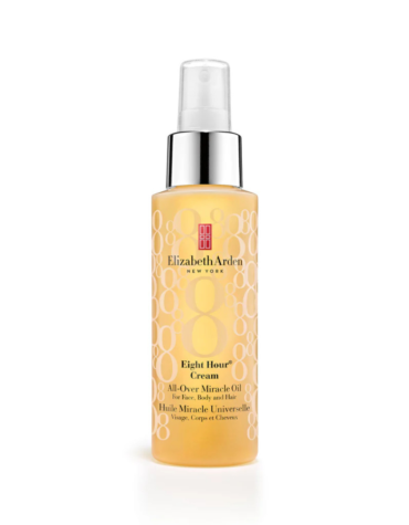 Elizabeth Arden Eight Hour All-Over Miracle Oil 100ml bottle featuring a luxurious formula for hydration and skin nourishment