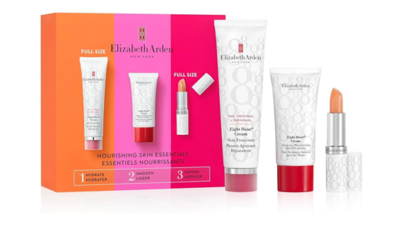 Elizabeth Arden Eight Hour Nourishing Skin Essentials Gift Set featuring 50ml Skin Protectant