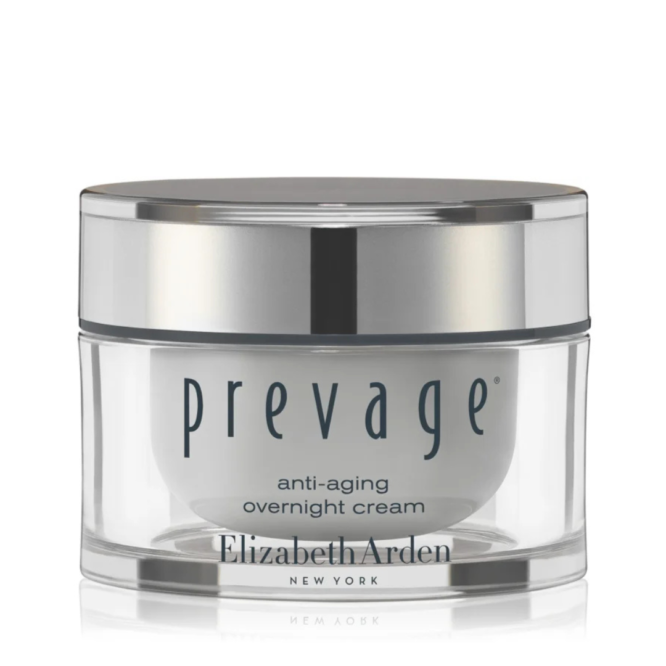 Elizabeth Arden Prevage Anti-Aging Overnight Cream 50ml - luxury overnight moisturizer to reduce wrinkles and boost skin radiance for youthful appearance.