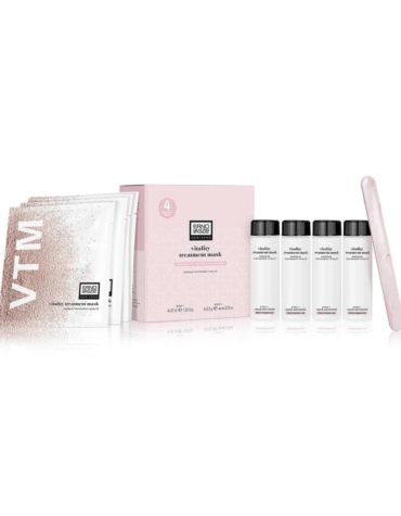 Erno Laszlo Vitality Treatment Mask Set 4x 37ml - Revitalizing face masks with activating lotion for radiant and rejuvenated skin. Perfect skincare solution.