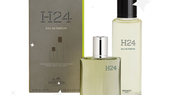 Hermès H24 Eau de Parfum Gift Set featuring a 30ml EDP spray and a 125ml refill