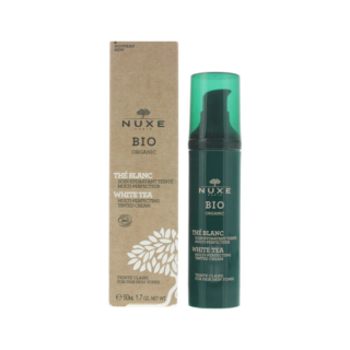 Nuxe Bio Organic White Tea Multi-Perfecting Tinted Face Cream 50ml – Fair Skin Tones