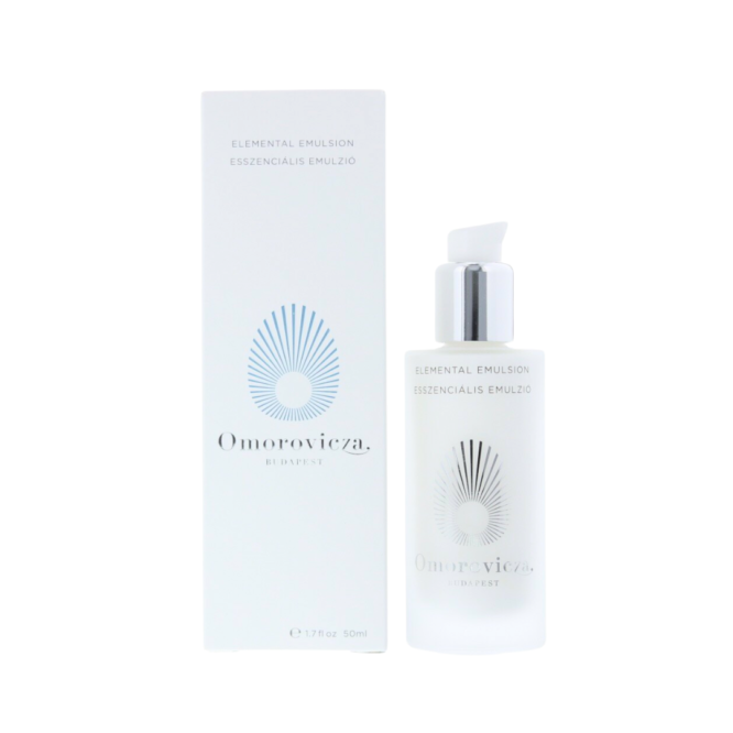 Omorovicza Elemental Emulsion 50ml – Lightweight moisturizer infused with healing minerals for hydrated