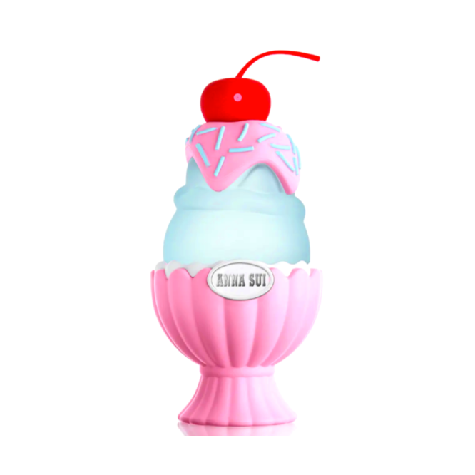 Anna Sui Sundae Pretty Pink Eau de Toilette 50ml Spray - A delightful floral fragrance featuring sweet notes