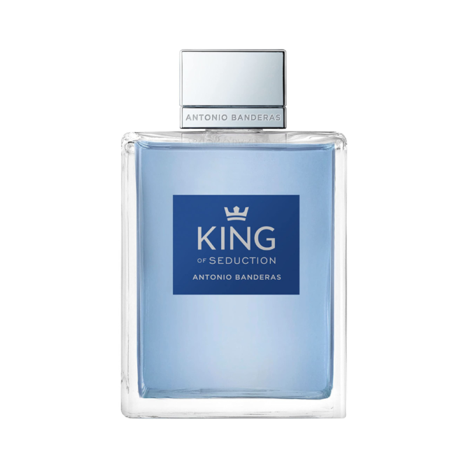 Antonio Banderas King Of Seduction Eau de Toilette 200ml Spray - Luxurious men's fragrance with notes of citrus and spices