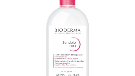 Experience gentle cleansing with Bioderma Sensibio H2O Micellar Water 500ml