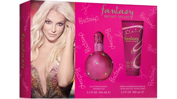 Britney Spears Fantasy Gift Set 100ml EDP + 100ml Body Souffle