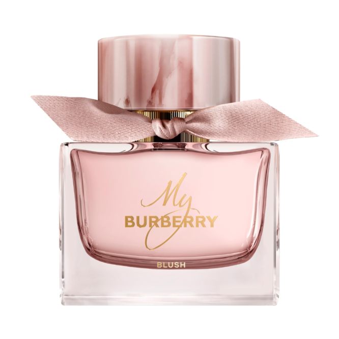 Burberry My Burberry Blush Eau de Parfum 90ml Spray - A fresh floral fragrance for women featuring notes of pomegranate and rose