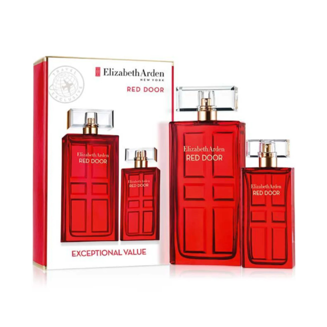 Elizabeth Arden Red Door Gift Set featuring 100ml EDT and 30ml EDT