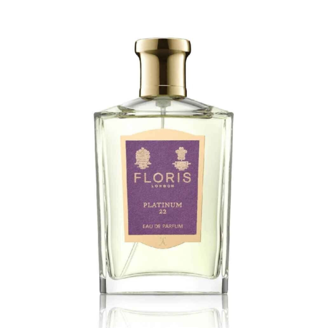 Floris Platinum 22 Eau de Parfum 100ml Spray – A luxurious fragrance featuring fresh citrus and woody notes