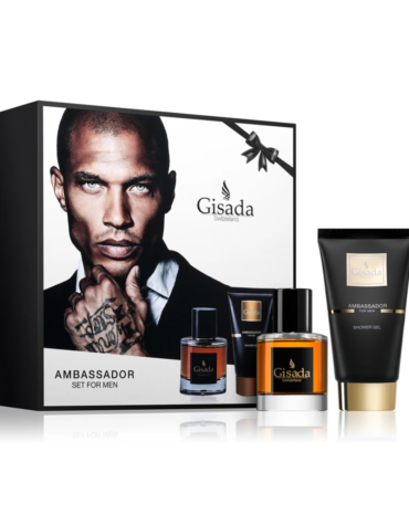 Buy Gisada Ambassador Men Gift Set 50ml EDP + 100ml Shower Gel