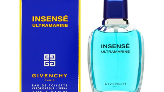 Givenchy Insense Ultramarine Eau de Toilette 100ml Spray - Refreshing men's fragrance with notes of citrus and aquatic aromas for a vibrant scent experience.