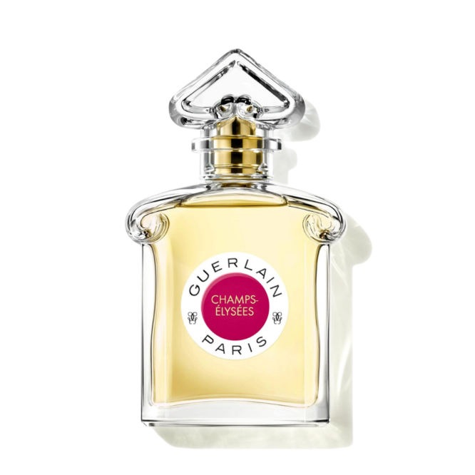 Guerlain Champs-Élysées 2021 Eau de Toilette 75ml Spray features a floral-inspired fragrance with a luxurious blend of notes