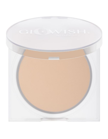 “Huda Beauty GloWish Luminous Pressed Powder 10g in shade 1.5 Fair Cool – lightweight