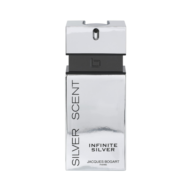 Jacques Bogart Silver Scent Infinite Eau de Toilette 100ml Spray - sophisticated men's fragrance with fresh notes for a lasting impression.