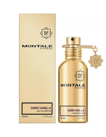 Montale Dark Vanilla Eau de Parfum 50ml Spray - Indulge in rich vanilla notes blended with floral and woody elements for a luxurious fragrance experience.