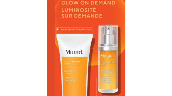 Murad Glow On Demand Gift Set features a hydrating 200ml cleanser and a rejuvenating 30ml serum for radiant skin. Perfect skincare duo for glowing complexion.