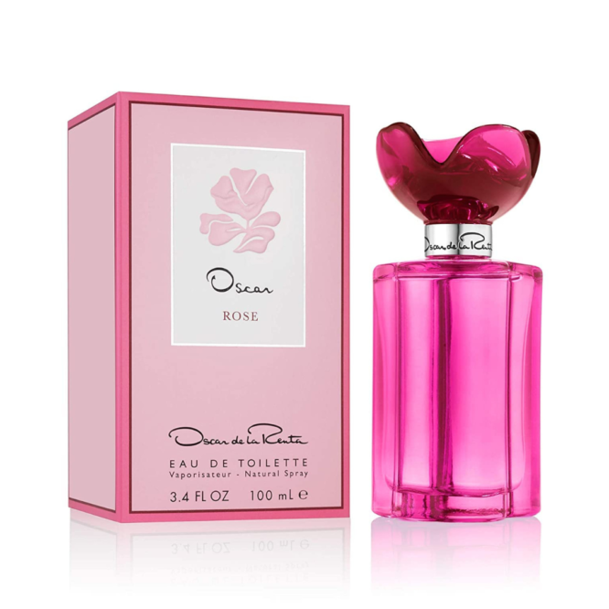 Elegant Oscar de la Renta Rose Eau de Toilette 100ml spray