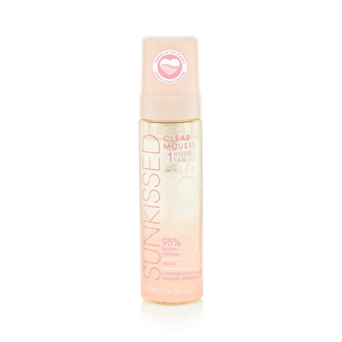 Buy Sunkissed 1 Hour Tan Clear Mousse 200ml - Ocean Edition