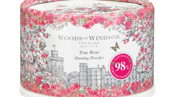 Elegant Woods of Windsor True Rose Dusting Powder 100g