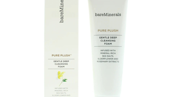 bareMinerals Pure Plush Gentle Deep Cleansing Foam 120g