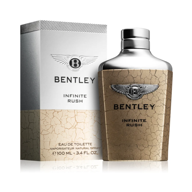 Experience the invigorating scent of Bentley Infinite Rush Eau de Toilette