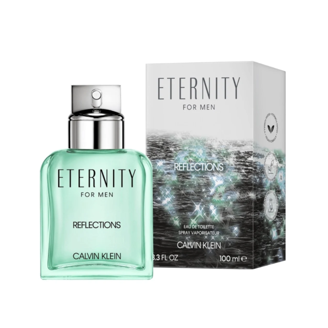 Calvin Klein Eternity For Men Reflections Eau de Toilette 100ml Spray - Elegant fragrance for men