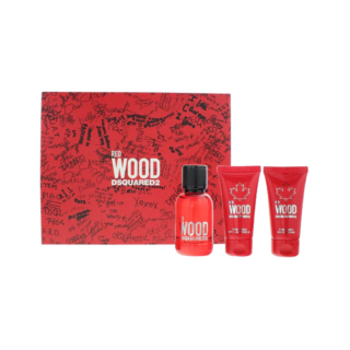 DSquared² Red Wood Gift Set featuring 50ml EDT