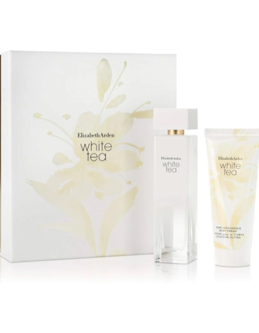 Elizabeth Arden White Tea Eau de Parfum Gift Set featuring 100ml EDP and 100ml Body Cream